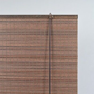 【室内用】和風ブラインド　ウッディー(幅約88cm×高さ約170cm)