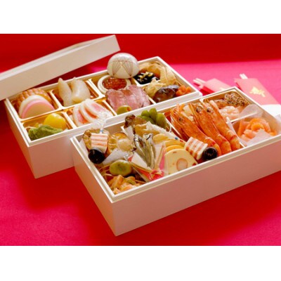 【年内配送】燻製オードブルおせち　2段重(37品　約2人前)
