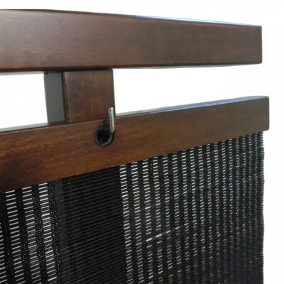 高さ116cm インテリア家具 衝立 ブラック パーティション