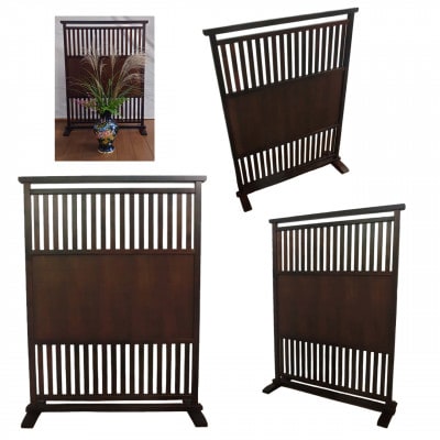 高さ120cm インテリア家具 衝立 格子衝立