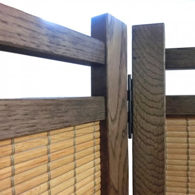 凜と立つ 楢無垢 高さ150cm ツートンカラー プレミアムパーティション