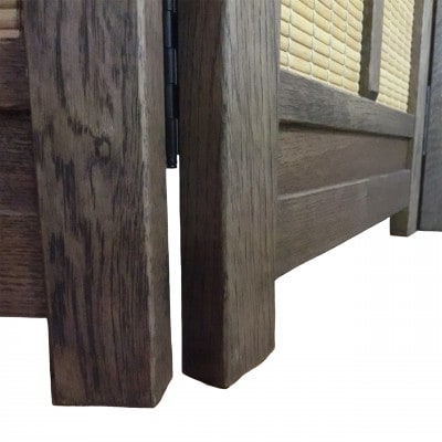 凜と立つ 楢無垢 高さ150cm ツートンカラー プレミアムパーティション