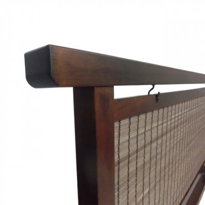 インテリア置物 高さ50cm 木簾結界衝立 室内の間仕切り・装飾性のある調度品 DK-22-KD