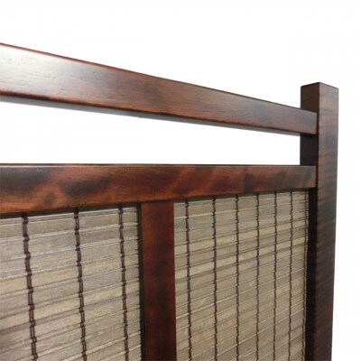 インテリア家具 間仕切り 折りたたみ式 木簾 高さ150cm スクリーン01