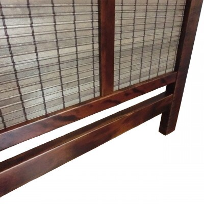 インテリア家具 間仕切り 折りたたみ式 木簾 高さ150cm スクリーン01