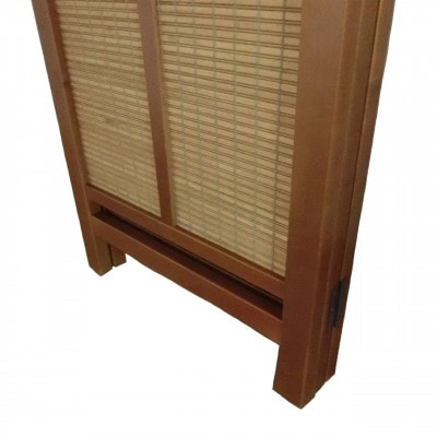 インテリア家具 間仕切り 折りたたみ式 木簾 高さ150cm スクリーン02