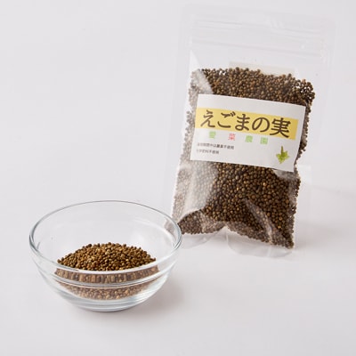 ≪50g×1≫　国産えごまの実　パックチャック(ジッパー)付き　大阪産(もん)認定品