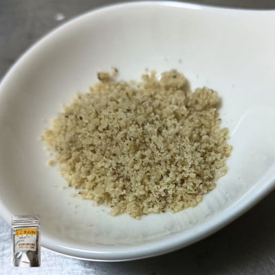 ≪50g×1≫国産皮むきえごまの粉　アルミパックチャック(ジッパー)付き　大阪産(もん)認定品