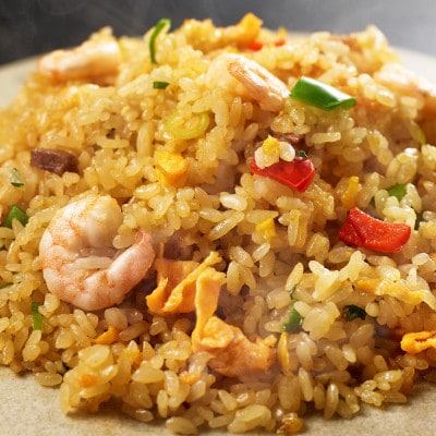 喜神菜館　鉄鍋直火中華　五目炒飯　8食入り(2食入×4袋)