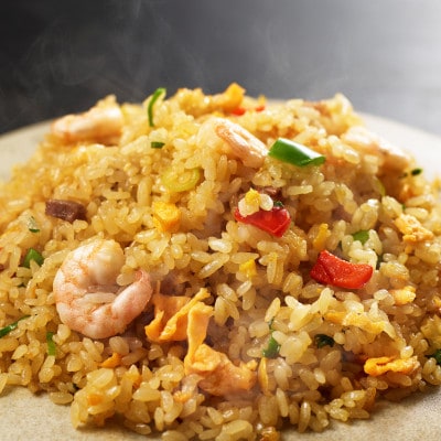喜神菜館　鉄鍋直火中華　五目炒飯　16食入り(2食入×8袋)