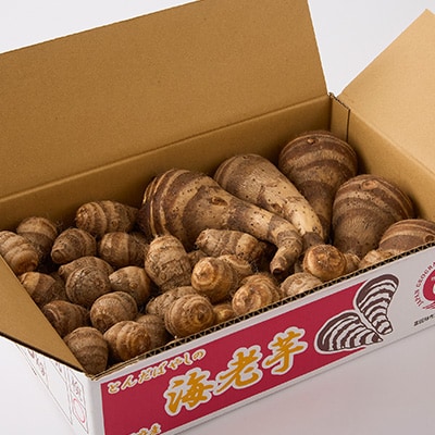 【GI認証取得】とんだばやしの海老芋　1箱(海老芋2kg・孫芋3kg)