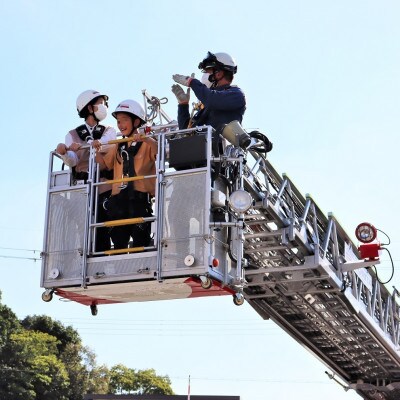 【2025年3月22日(土)開催分】消防士体験チャレンジ&はしご車搭乗体験
