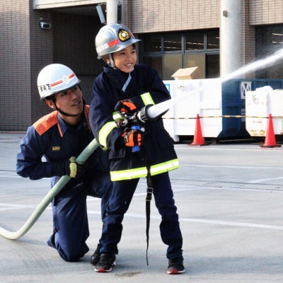 【2026年10月31日(土)開催分】消防士体験チャレンジ&はしご車搭乗体験