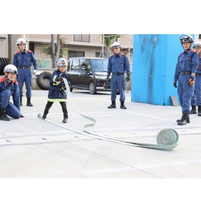 【2027年3月20日(土)開催分】消防士体験チャレンジ&はしご車搭乗体験