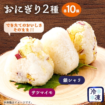 できたてのおいしさそのまま!冷凍おにぎり20個セット(2種類×各10個)