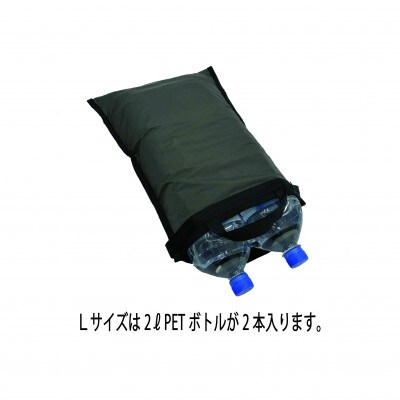 イスカ《クーラーバッグ》フォールドアップクーラー L グレー 登山やキャンプ用。【ISKOT】
