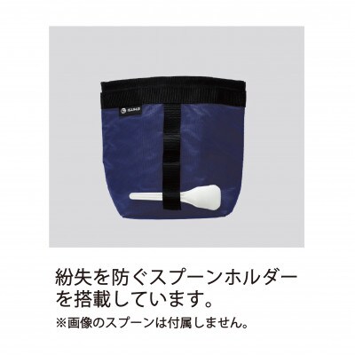 イスカ《フードケース》ヤマメシケース ダークネイビー 登山やキャンプ用。【ISKOT】
