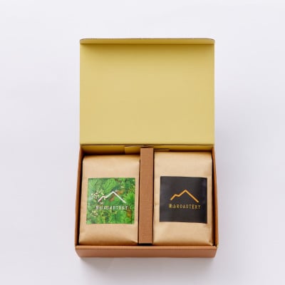【粉:2種計400g】自家焙煎コーヒー粉(200g×2)　里山ROASTERYお楽しみセット
