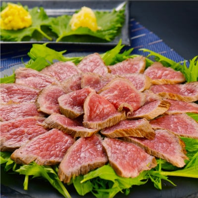 産山の隠れ家的名店「焼肉正」厳選「放牧あか牛のミニローストビーフ」