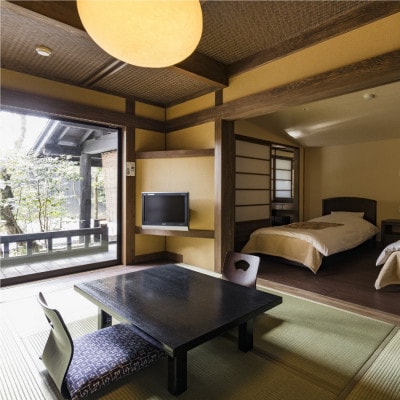 奥阿蘇の宿やまなみ　ペア宿泊券B(平日宿泊のみ)