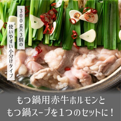 赤牛　ミックスホルモンもつ鍋用　900g(300g×3個)