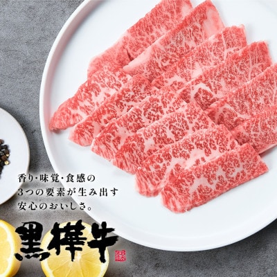 熊本県産黒毛和牛　黒樺牛切り落とし600g(産山村)