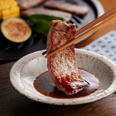 くまもと黒毛和牛 カルビ・ロース焼肉食べ比べセット(お肉ソムリエ開発焼肉のたれ付)(産山村)