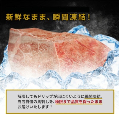 純国産馬刺しお試しセット(産山村)