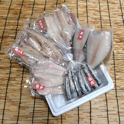 縄文干し詰め合わせ　5品盛