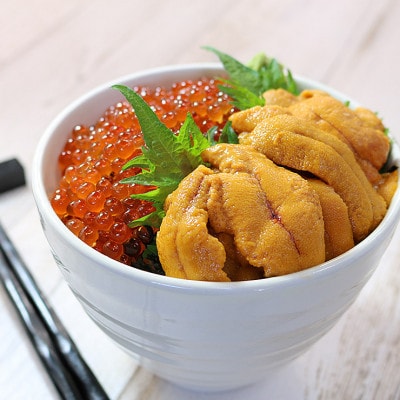 海鮮3品セット　本マグロ大トロ・生ウニ・イクラ醤油漬け【計370g】(イクラアメリカ産)