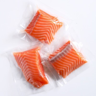 アイスバーグサーモン|ワンフローズンの生サーモン(ノルウェー直送) 約200g×3パック
