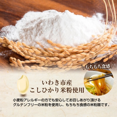 無地熨斗　ギフトにおすすめ　【グルテンフリー】いわき米粉麺カレーうどん　3食入×3箱