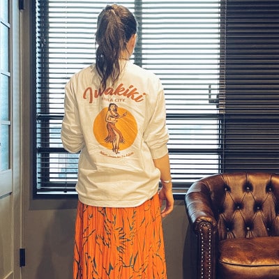IWAKIKI ロングスリーブTシャツ　M