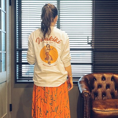 IWAKIKI ロングスリーブTシャツ　L