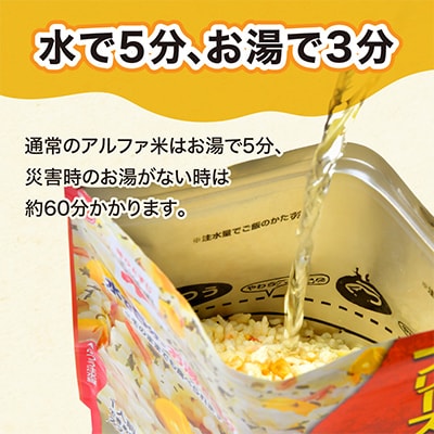 【7年保存】永谷園　アレルギー対応　フリーズドライごはん　3味15食セット　長期保存に