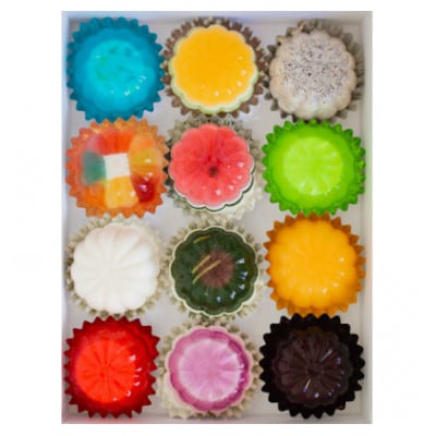 ZIP「旅エプロン」で紹介されました!ゼリーの詰め合わせ12個セット