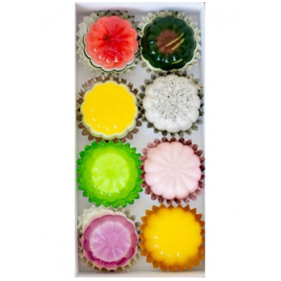 ZIP「旅エプロン」で紹介されました!ゼリーの詰め合わせ8個セット