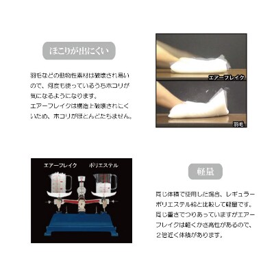 洗える ホコリが出にくい 羽毛布団『合い掛け布団』〈シングル〉