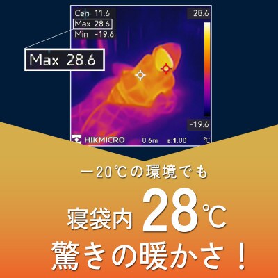 着たまま寝れるZUBORAベンチコートシュラフ レギュラー【カラー:インディゴネイビー】