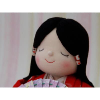 手造り布人形 みの里 『 みのり雛 』