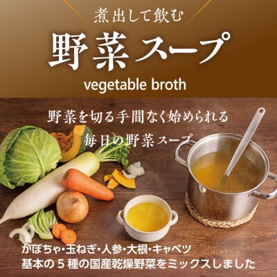 煮出して飲む野菜スープ(10包入り)