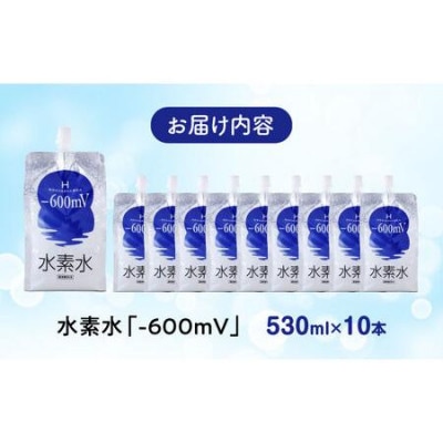 水素水 530ml×10本 パウチ