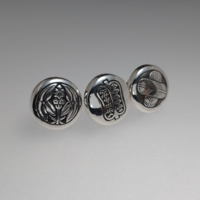 福山城歴代藩主 家紋ラペルピン【家紋C:阿部家】