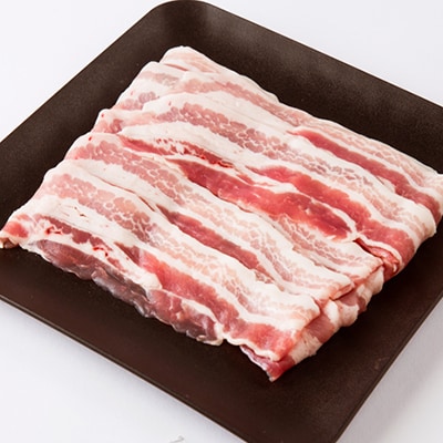 豚バラ肉【八雲麦小町】1.5kg(300g×5パック)
