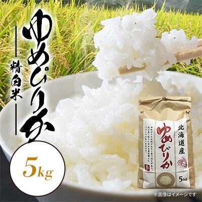 【毎月定期便】【北海道八雲町熊石産】ゆめぴりか5kg(精白米) 全6回