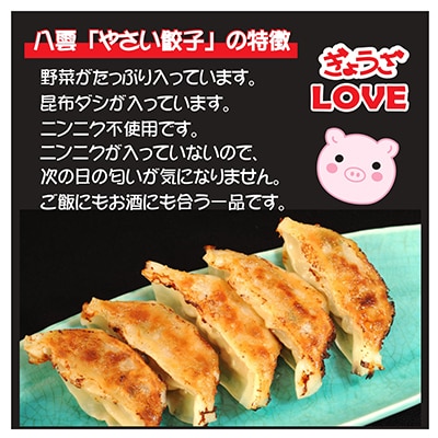 八雲やさい餃子(10個入×4箱)