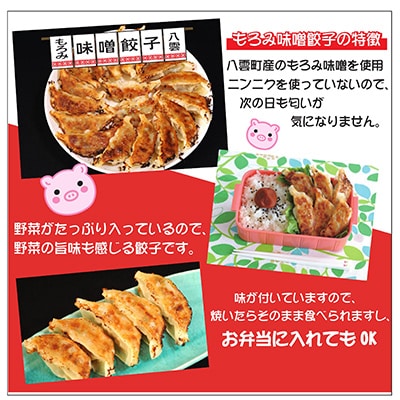 八雲もろみ味噌餃子(10個×4箱)