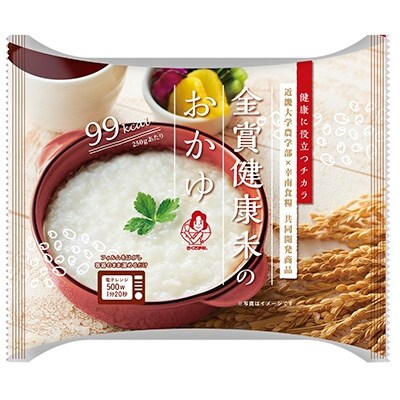 近畿大学農学部共同開発「金賞健康米おかゆ」250g×24個セット