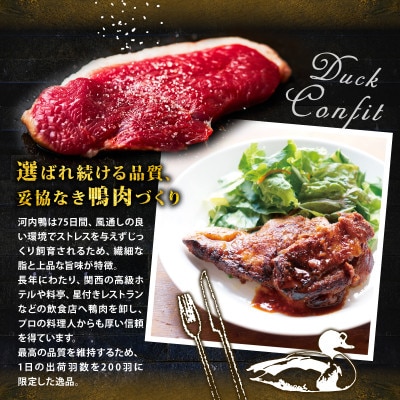 大阪・松原 ツムラ本店 河内鴨もも肉 500g