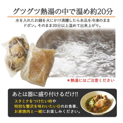 【創業100年老舗和牛専門卸】国産牛テールスープ 500g